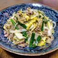 クリーピングタイム☆'s cooksnap of when they made もやし・きゃべつ・豚挽肉のお手軽野菜炒め.