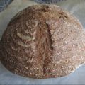 Galletita's cooksnap of when they made 自家製酵母のカンパーニュ♪　ストレート法.