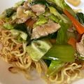 コハダちゃん's cooksnap of when they made 麺がパリ！あんかけ焼きそば！余り物でＯＫ.