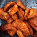 もーちゃん１１１６'s cooksnap of when they made 鶏ムネ肉の簡単！旨辛！ヤンニョムチキン.