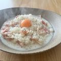 ようぷりん's cooksnap of when they made 冷ご飯で♪簡単カルボナーラ風リゾット　.