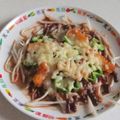 きらり流れ星's cooksnap of when they made ✿もやしだけ～✿レンジｄｅ簡単ピザ♡♡.