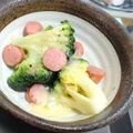 natsukori's cooksnap of when they made レンチン簡単⭐︎ウインナーブロッコチーズ.