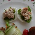 melmarilyn's cooksnap of when they made 簡単‼ツナと大葉 大根のカナッペ風.