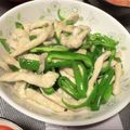 rinchan820's cooksnap of when they made 簡単！ピーマンとむね肉の細切り炒め.