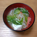 みぃくんのママ's cooksnap of when they made えのきと豆腐のスープ.