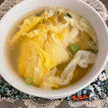 Faiza's cooksnap of when they made ☆コンソメたまごスープ☆.