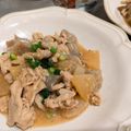 0516suzuno's cooksnap of when they made 豚バラ肉・こんにゃく・大根の味噌煮込み.