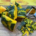 horseland's cooksnap of when they made かぼちゃの面取りはピーラーで簡単❇.