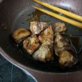 ごま３しお３'s cooksnap of when they made 10分でできる♪　超簡単鶏レバーの甘辛煮.