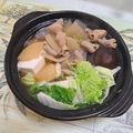 みかかめ's cooksnap of when they made 塩ちゃんこ★塩もつ鍋★鶏塩だしの鍋スープ.