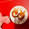 さつまいもり's cooksnap of when they made クリスマスに☆トナカイのアメリカンドッグ.