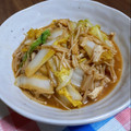 ponnko's cooksnap of when they made 白菜とえのきですき焼き風.