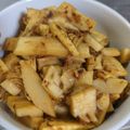 yuu's cooksnap of when they made 簡単副菜☆たけのこのきんぴら.
