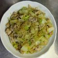 mi_co22's cooksnap of when they made すき焼きの味！豚ばら豆腐白菜白葱で肉豆腐.