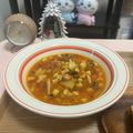 0_maru's cooksnap of when they made 簡単おいしい！トマト缶でミネストローネ.