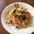 ういのん's cooksnap of when they made 失敗なし！簡単クリーミーたらこスパ♪.