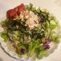 yum＊chim's cooksnap of when they made ☆ごまだれサラダうどん☆.