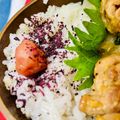 U☆kaoru's cooksnap of when they made お弁当・・・109ゆかり梅干しご飯.