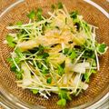 azbjbn's cooksnap of when they made 簡単ポン酢で頂く＊大根わかめ貝割れサラダ.
