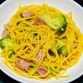9689sora's cooksnap of when they made ワンパンブロッコリーとベーコンのパスタ.