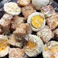 プルンバゴ's cooksnap of when they made 厚揚げ豆腐とゆで卵のチーズサラダ.