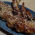クック8WQN6X☆'s cooksnap of when they made 手羽先のごま甘辛煮.