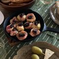 糠に釘入れたら's cooksnap of when they made ジュワッとろ茄子と無花果の味噌田楽.