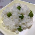 ♪さやbakery♪'s cooksnap of when they made ザ・グリーンピースごはん～基本レシピ.