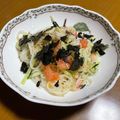shikkachan's cooksnap of when they made 素麺の酢の物。.