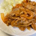 YU-ZEN's cooksnap of when they made ■かんたん！豚肉と玉ねぎのケチャップ炒め.