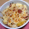 ナーちゃん's cooksnap of when they made ポテトとウィンナーのマヨチー焼き.