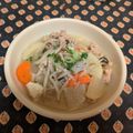 龍青空ママ's cooksnap of when they made 野菜たっぷり♪我が家の豚汁.