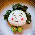 ❤️かわだん❤️'s cooksnap of when they made サザエさん？おにぎり.