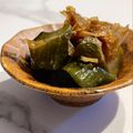 E吉☆'s cooksnap of when they made 【農家のレシピ】キュウリのくたくた煮.