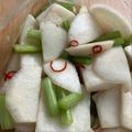 Blue's cooksnap of when they made 《簡単》かぶの浅漬け.