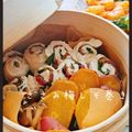 ＴＷＯＨＥＡＲＴＳ's cooksnap of when they made レンジで３分☆　鶏ささみの梅大葉ロール❀.