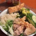akapanda's cooksnap of when they made 炊飯器で簡単！絶品！カオマンガイ♪.