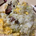 ゆりはるみ♡'s cooksnap of when they made 白だしdeなんちゃって炒飯.