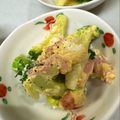 なーなちゃん's cooksnap of when they made カルボナーラ味のブロッコリー.