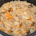 ゆ→ちむ❦180SX's cooksnap of when they made 秋の味覚！鶏肉ときのこの炊き込みご飯.