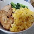 hozunyam's cooksnap of when they made 簡単＆節約★ジューシー鶏ささみ丼.