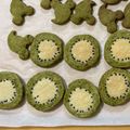 水玉ぱじゃま's cooksnap of when they made マーガリン不使用！キウイクッキー.