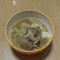 ラリー＆サラ's cooksnap of when they made 簡単#豆腐と舞茸のお味噌汁.