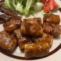 でめきん☆'s cooksnap of when they made ご飯が進む☆豚バラ厚揚げ巻き.