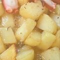 フジモリ's cooksnap of when they made フライパンで☆たことポテトのアヒージョ.