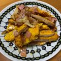 いっちゃんママ94's cooksnap of when they made かぼちゃとベーコンのニンニク沢山炒め.