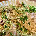 さすらい's cooksnap of when they made 節約副菜♡豆苗&もやしの豚冷しゃぶサラダ.