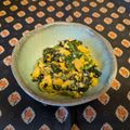 龍青空ママ's cooksnap of when they made ほうれん草のトロ〜リ卵チーズとじ.
