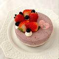 はぁる♪'s cooksnap of when they made ブルーベリーのチーズムース.